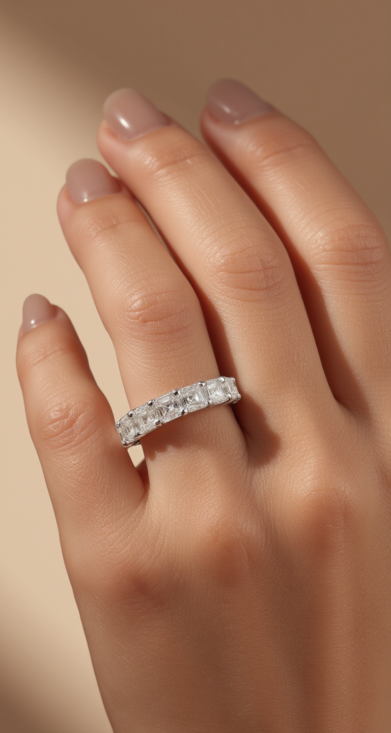 2.20-2.70ct total weight "Luxe" Eternity Band (0.10ct Each)
