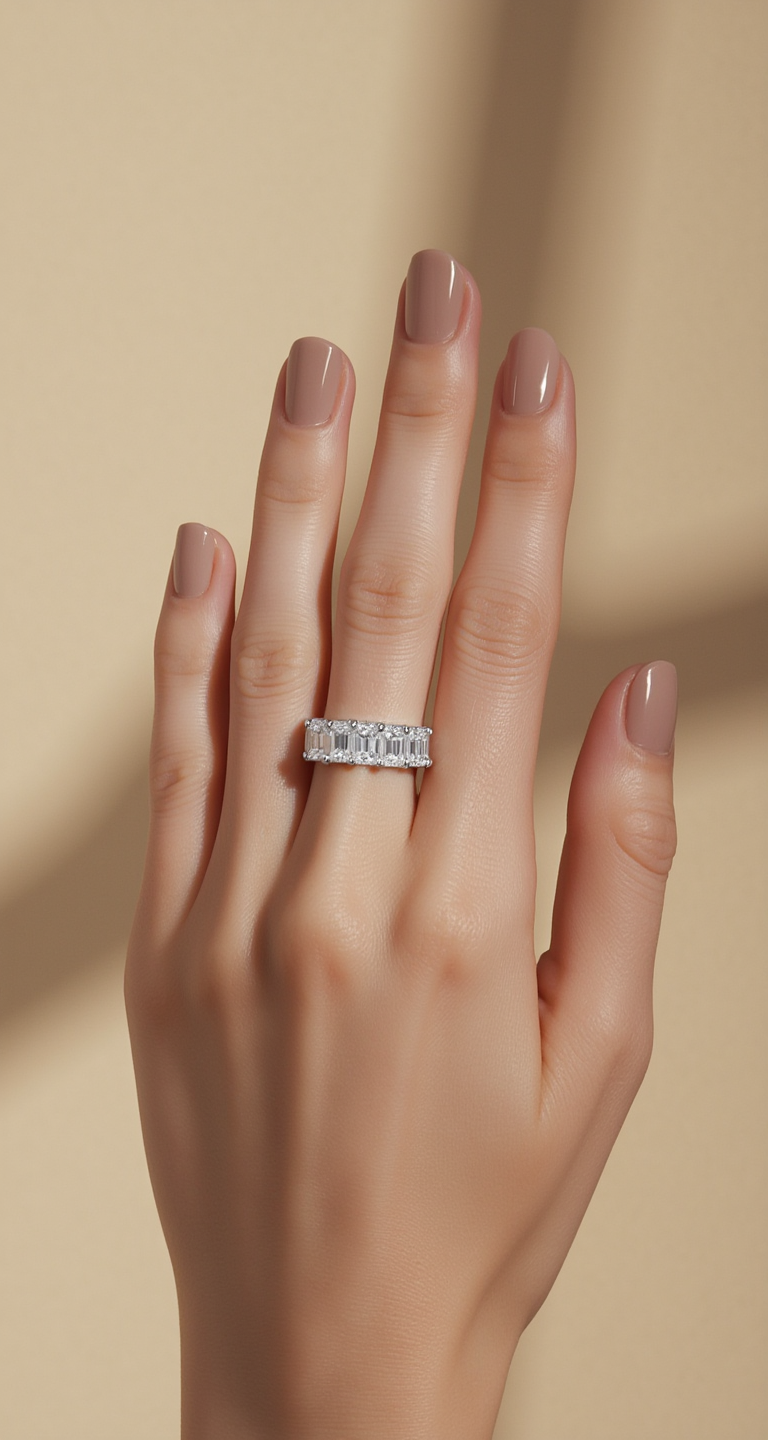 2.50-2.80ct total weight "Vita" Eternity Band (0.10ct Each)