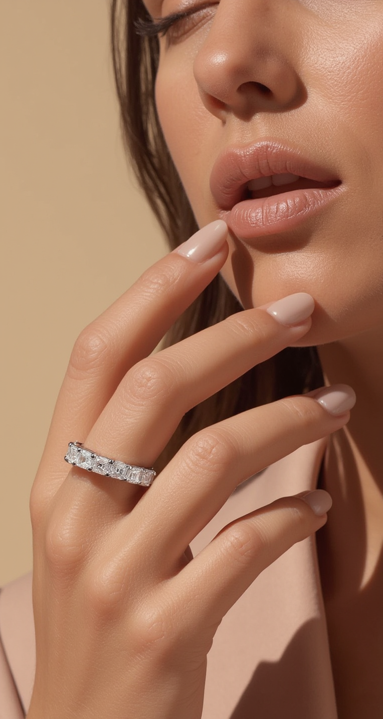 2.20-2.70ct total weight "Luxe" Eternity Band (0.10ct Each)