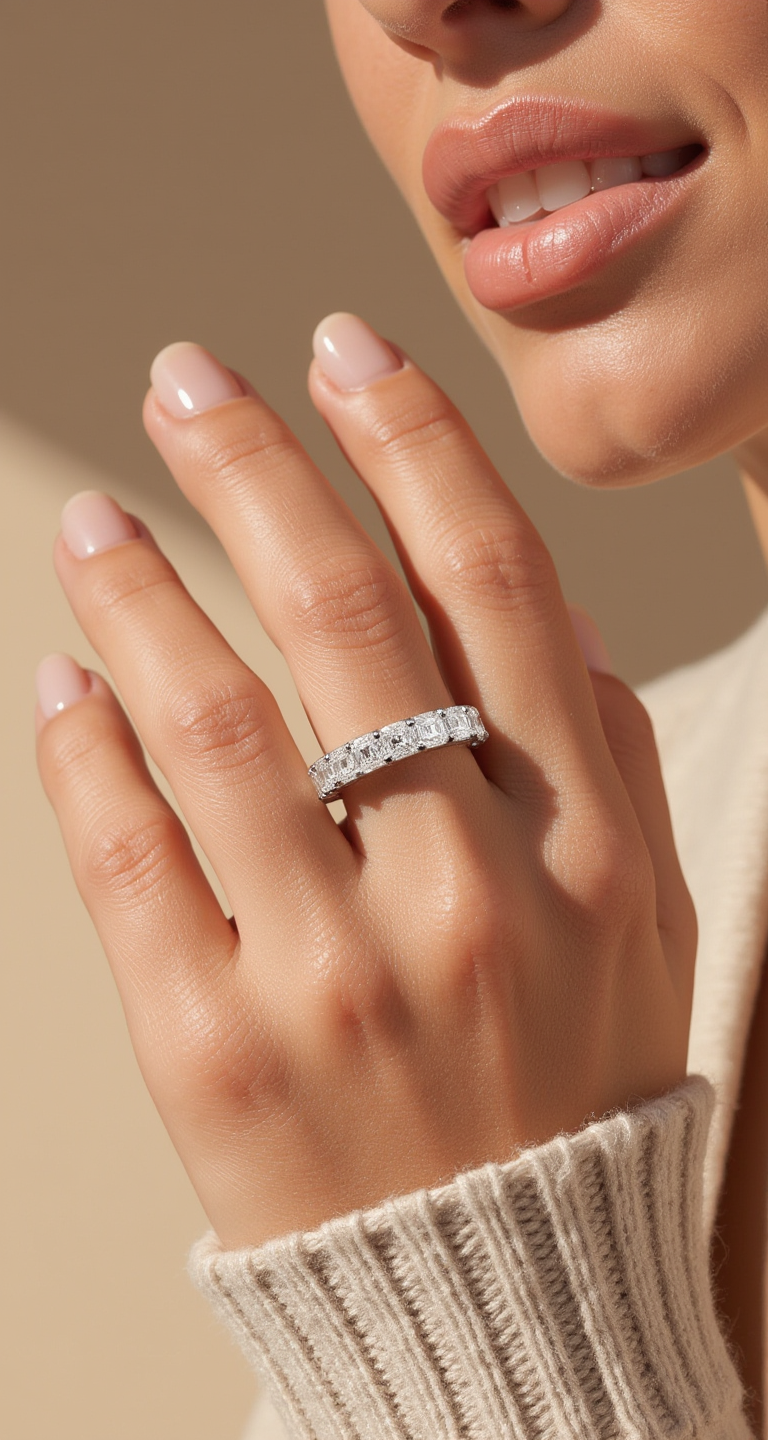 2.20-2.70ct total weight "Luxe" Eternity Band (0.10ct Each)