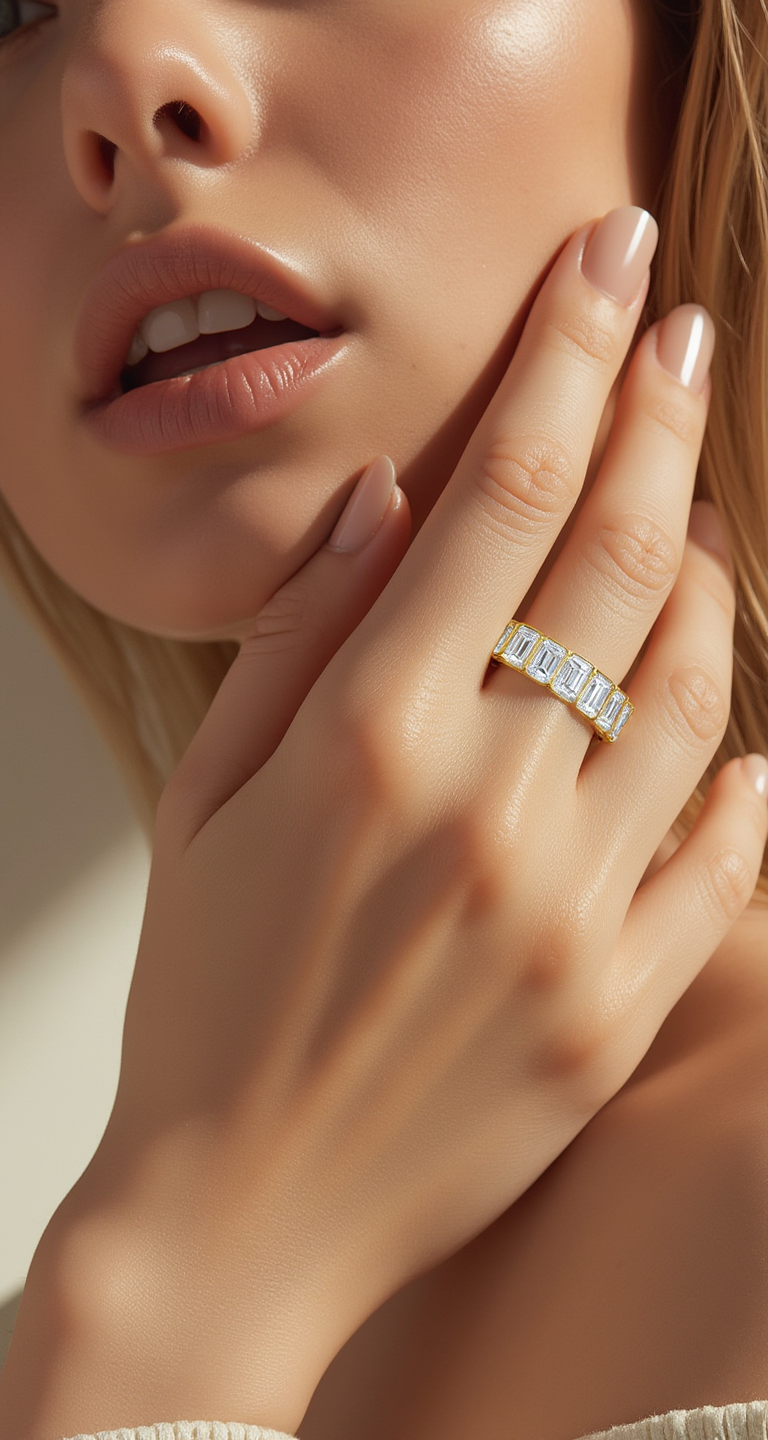 8.30ct-8.80ct total weight "Kaida" Eternity Band (0.50ct Each)