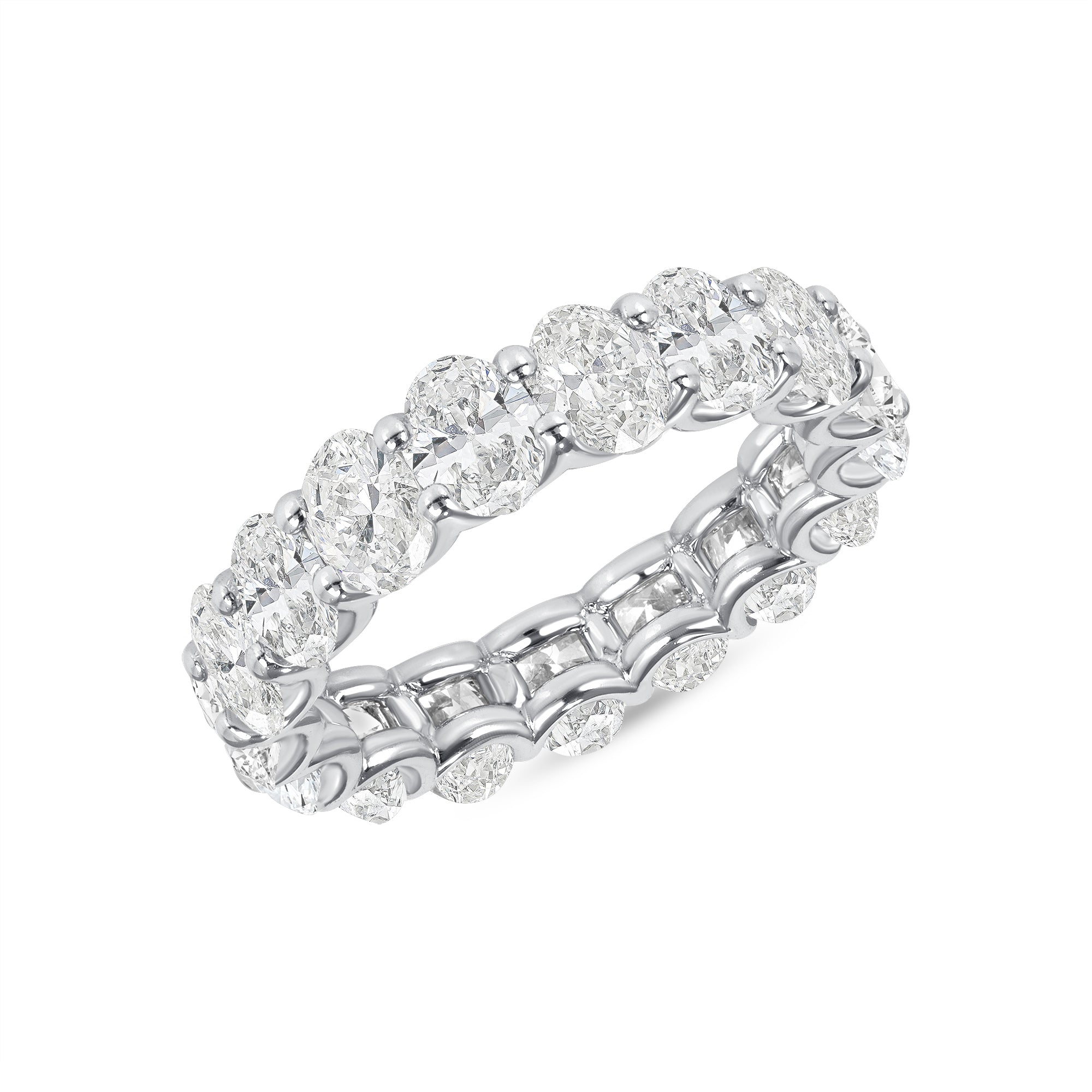 8.20-9.00ct total weight "Lyra" Band (0.50ct Each)