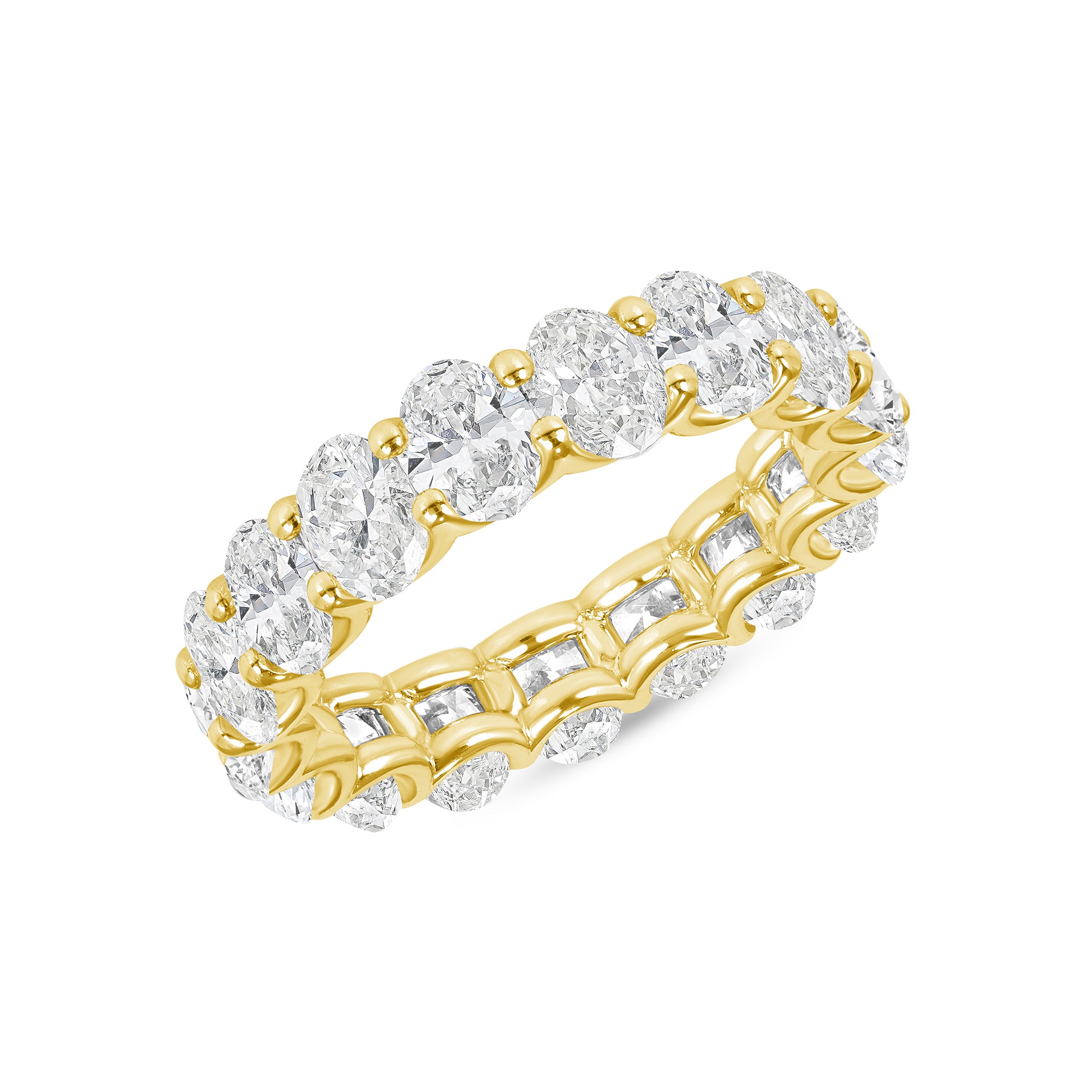 8.20-9.00ct total weight "Lyra" Band (0.50ct Each)