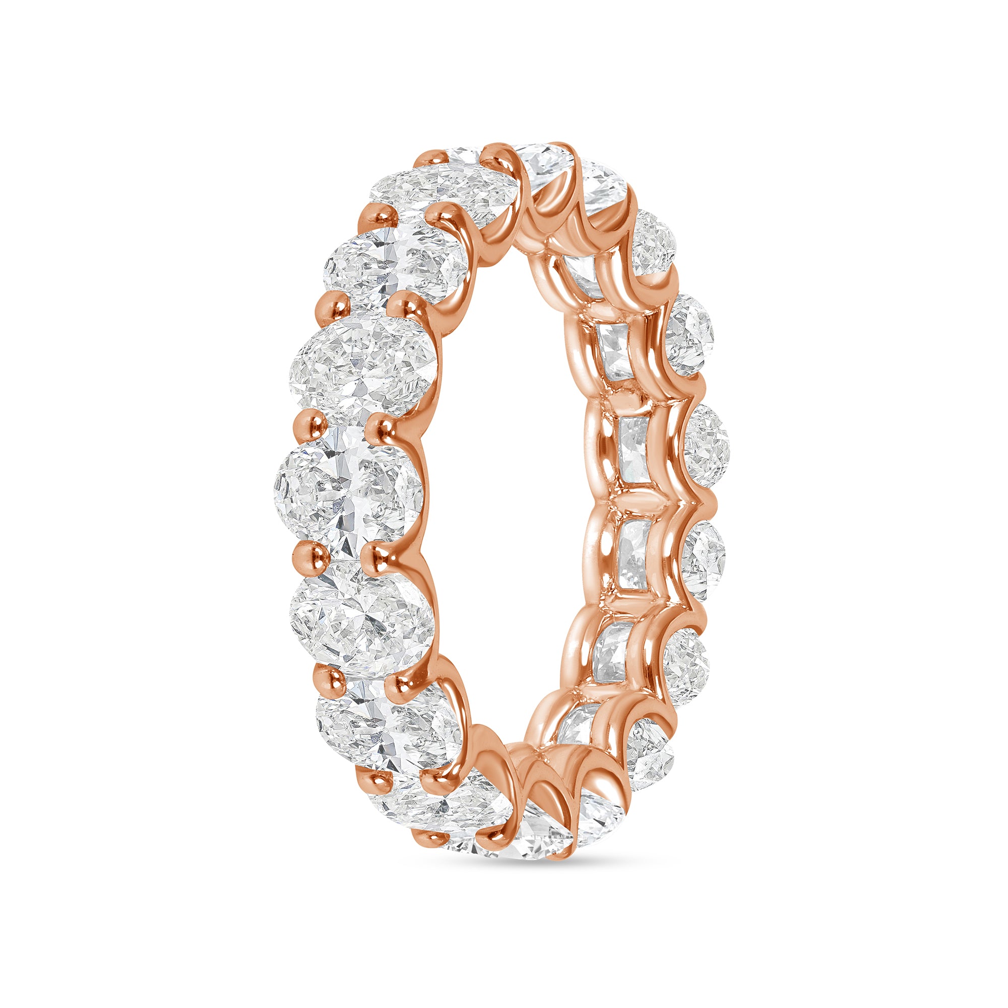 2.90ct-3.50ct total weight "Lyra" Band (0.15ct Each)