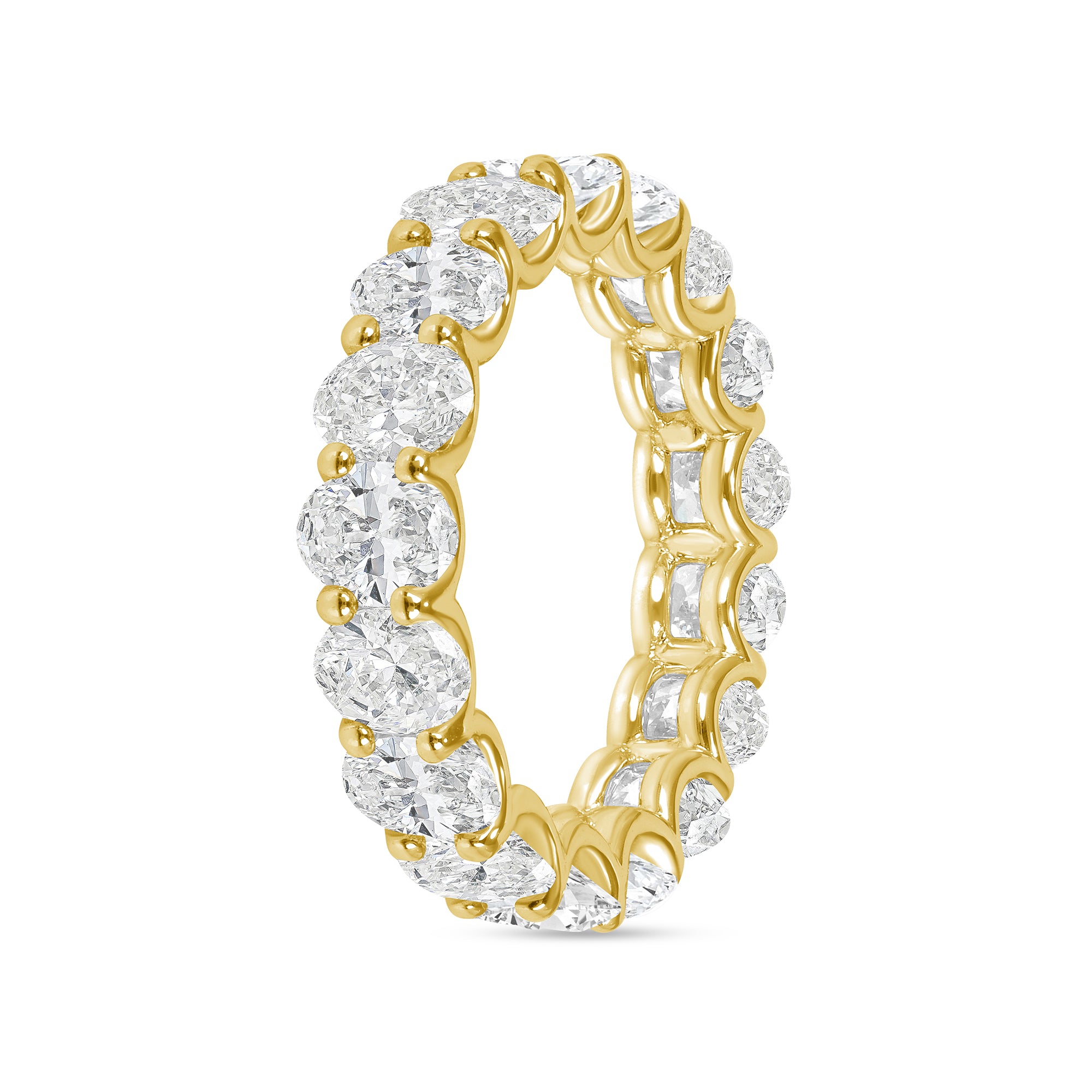 2.90ct-3.50ct total weight "Lyra" Band (0.15ct Each)