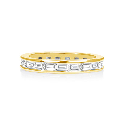 1.85ct total weight &quot;Ziva&quot; - Baguette Eternity Band (0.10ct Each)