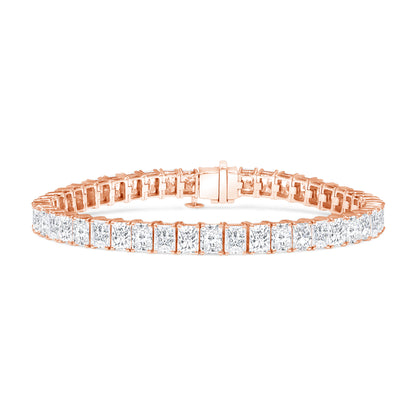 15.00-16.50ct total weight &quot;Vilda&quot; Radiant Cut Basket Bracelet (0.30ct each)