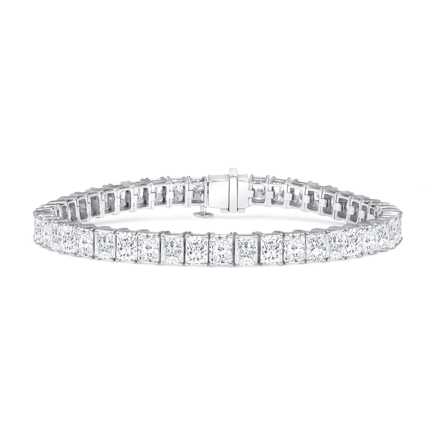 20.50-23.00ct total weight &quot;Vilda&quot; Radiant Cut Bracelet (0.50ct each)