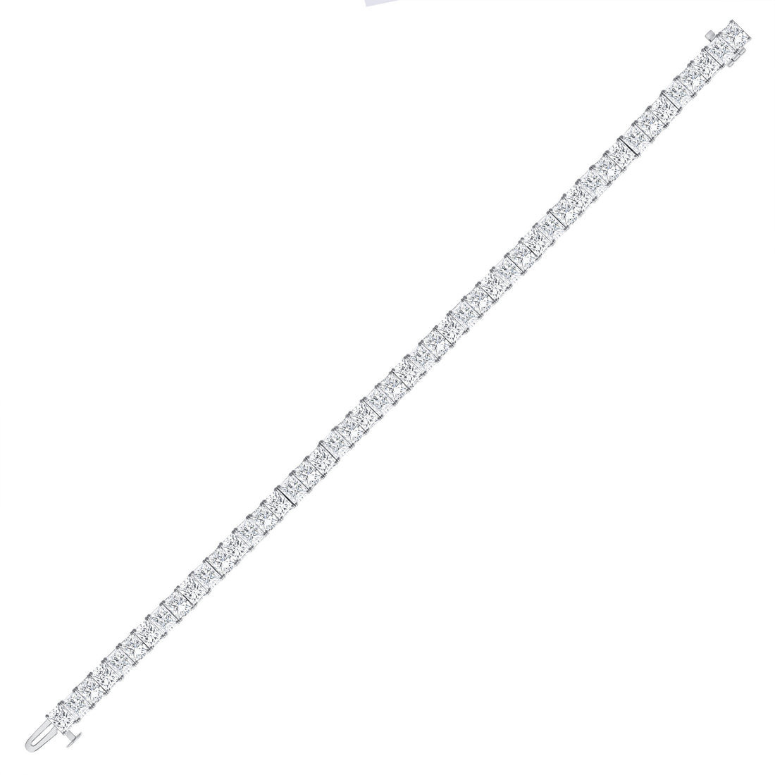 20.50-23.00ct total weight &quot;Vilda&quot; Radiant Cut Bracelet (0.50ct each)