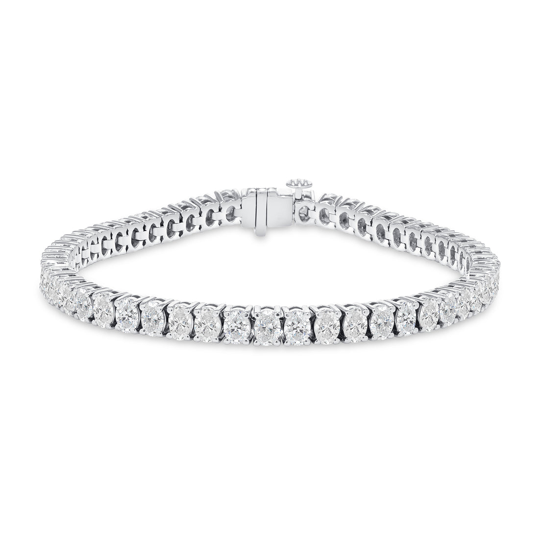 7.50-8.50ct total weight &quot;Fyndi&quot; Oval Cut Tennis Bracelet (0.15ct Each)