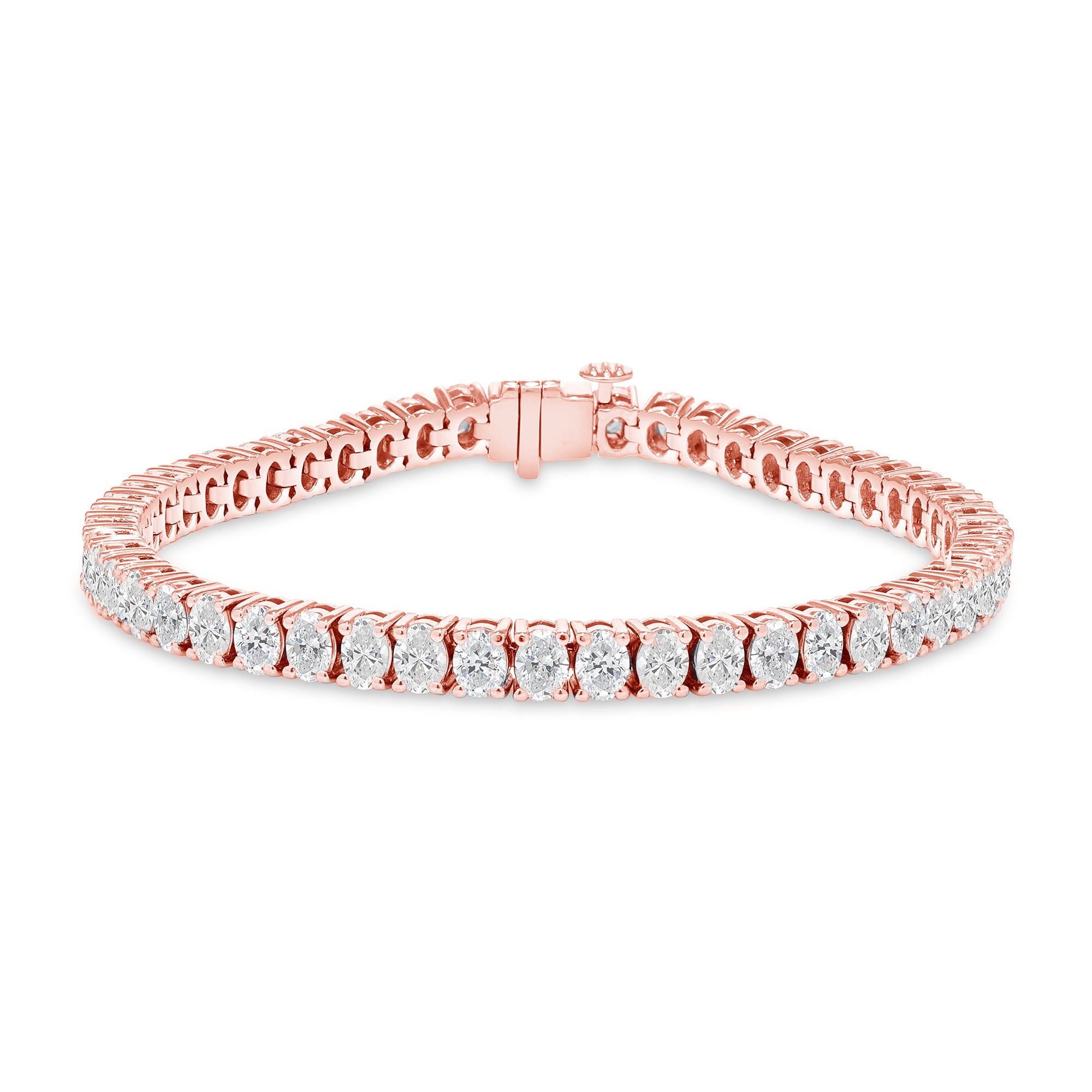 20.00-22.00ct total weight &quot;Fyndi&quot; Oval Cut Tennis Bracelet (0.50ct Each)