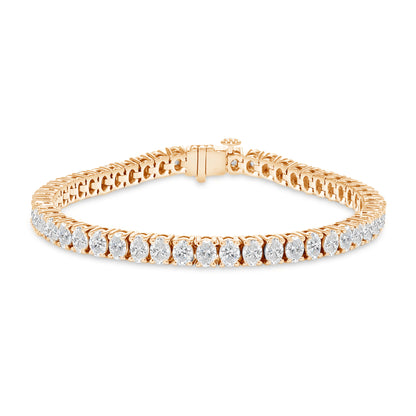 20.00-22.00ct total weight &quot;Fyndi&quot; Oval Cut Tennis Bracelet (0.50ct Each)