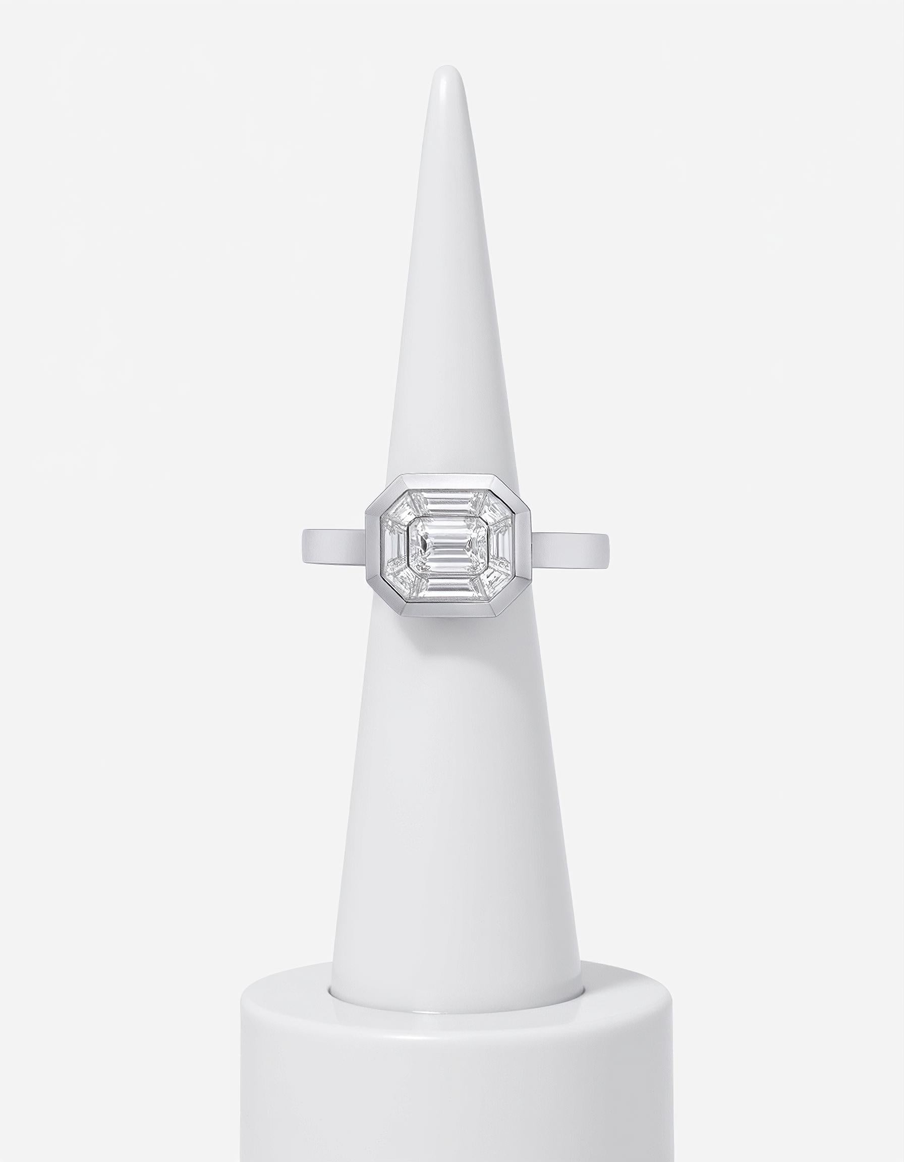 &quot;Rhona&quot; Special cut Mosaic style Ring