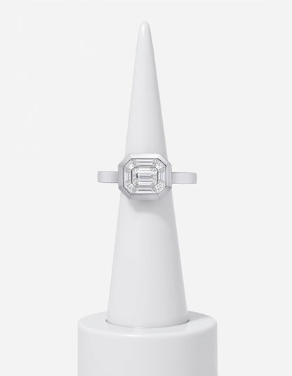 &quot;Rhona&quot; Special cut Mosaic style Ring