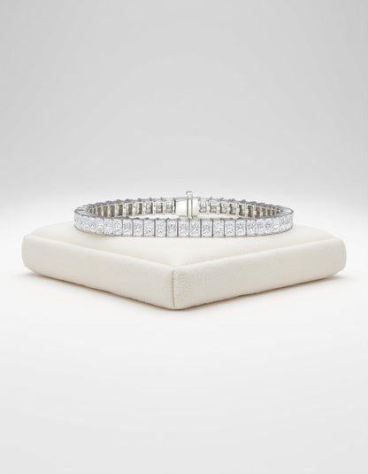 &quot;Vilda&quot; Radiant Cut Prong Set Tennis Bracelet