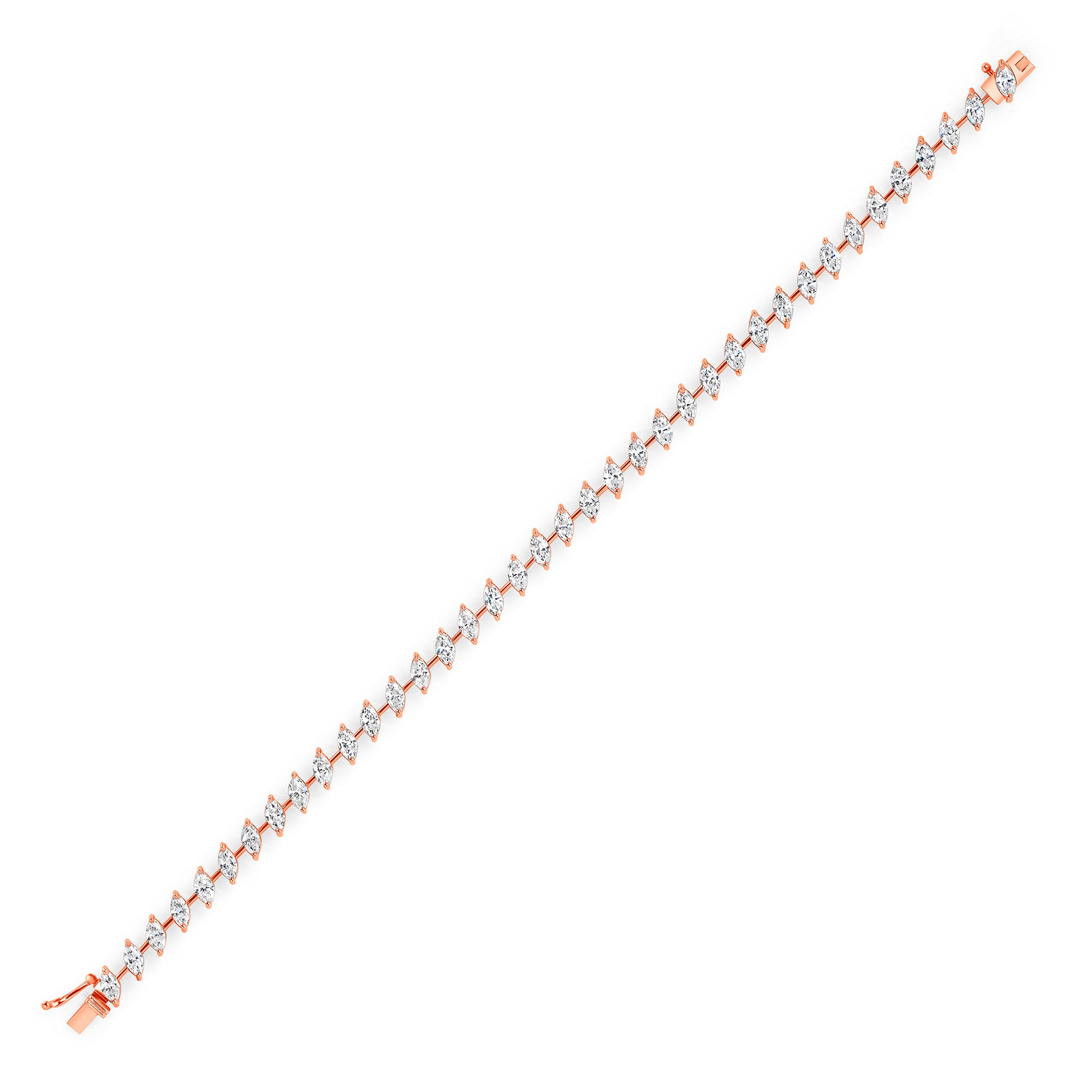 4.00-4.40ct total weight Marquise &quot;Bella&quot; Tennis Bracelet (0.10ct Each)