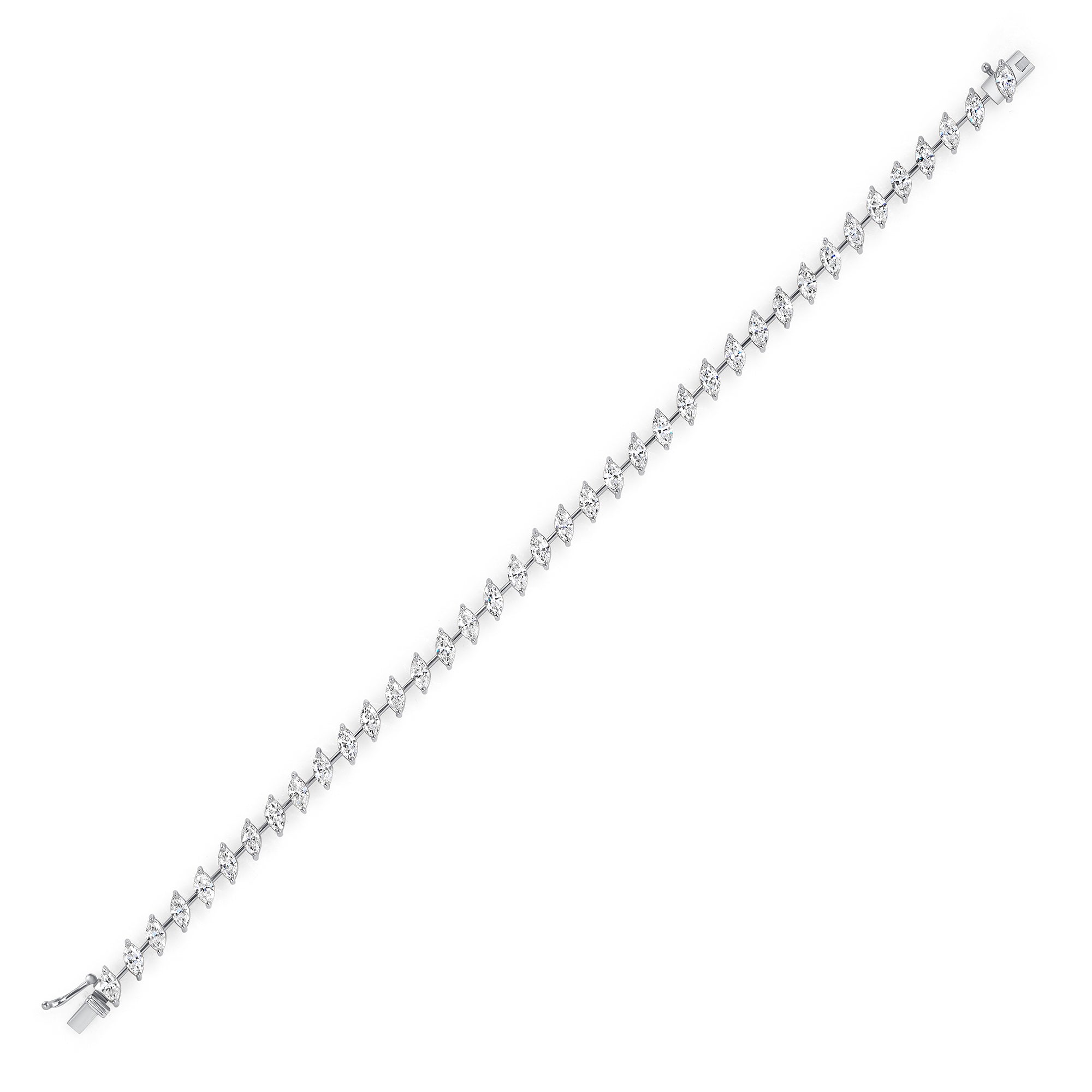 4.00-4.40ct total weight Marquise &quot;Bella&quot; Tennis Bracelet (0.10ct Each)