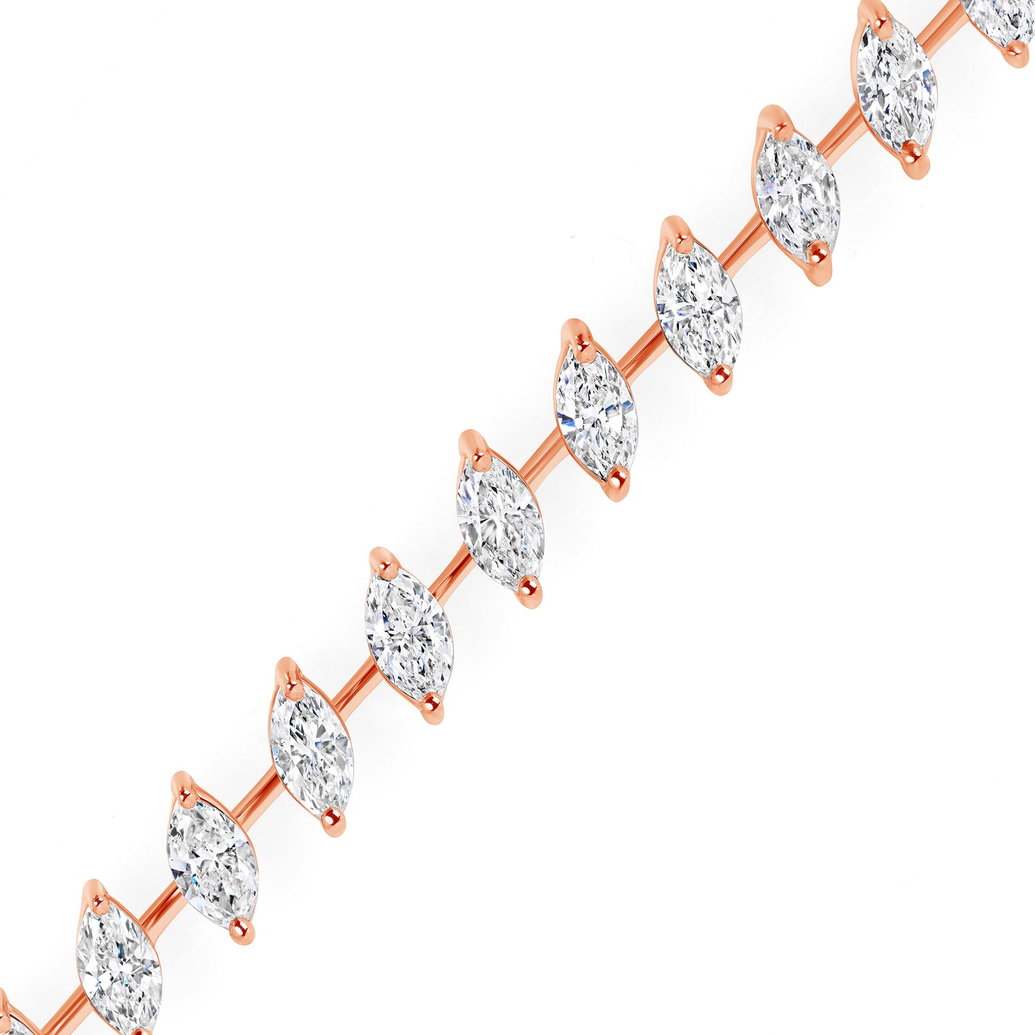 4.00-4.40ct total weight Marquise &quot;Bella&quot; Tennis Bracelet (0.10ct Each)