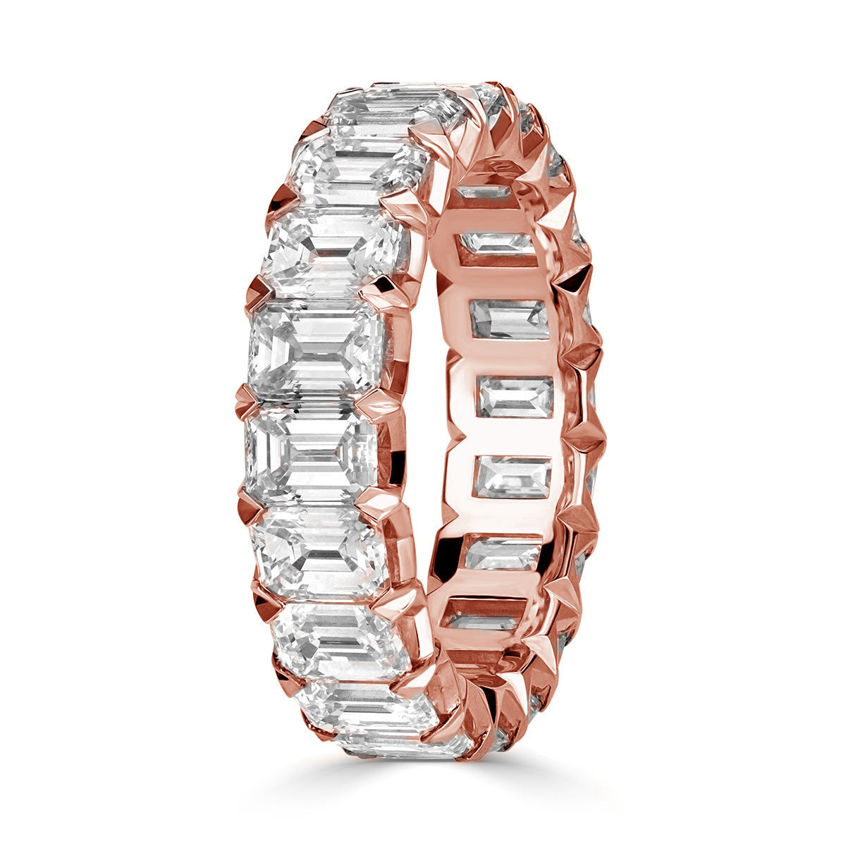 2.50-2.80ct total weight &quot;Vika&quot; - &quot;V&quot; Shape Eternity Band (0.10ct Each)