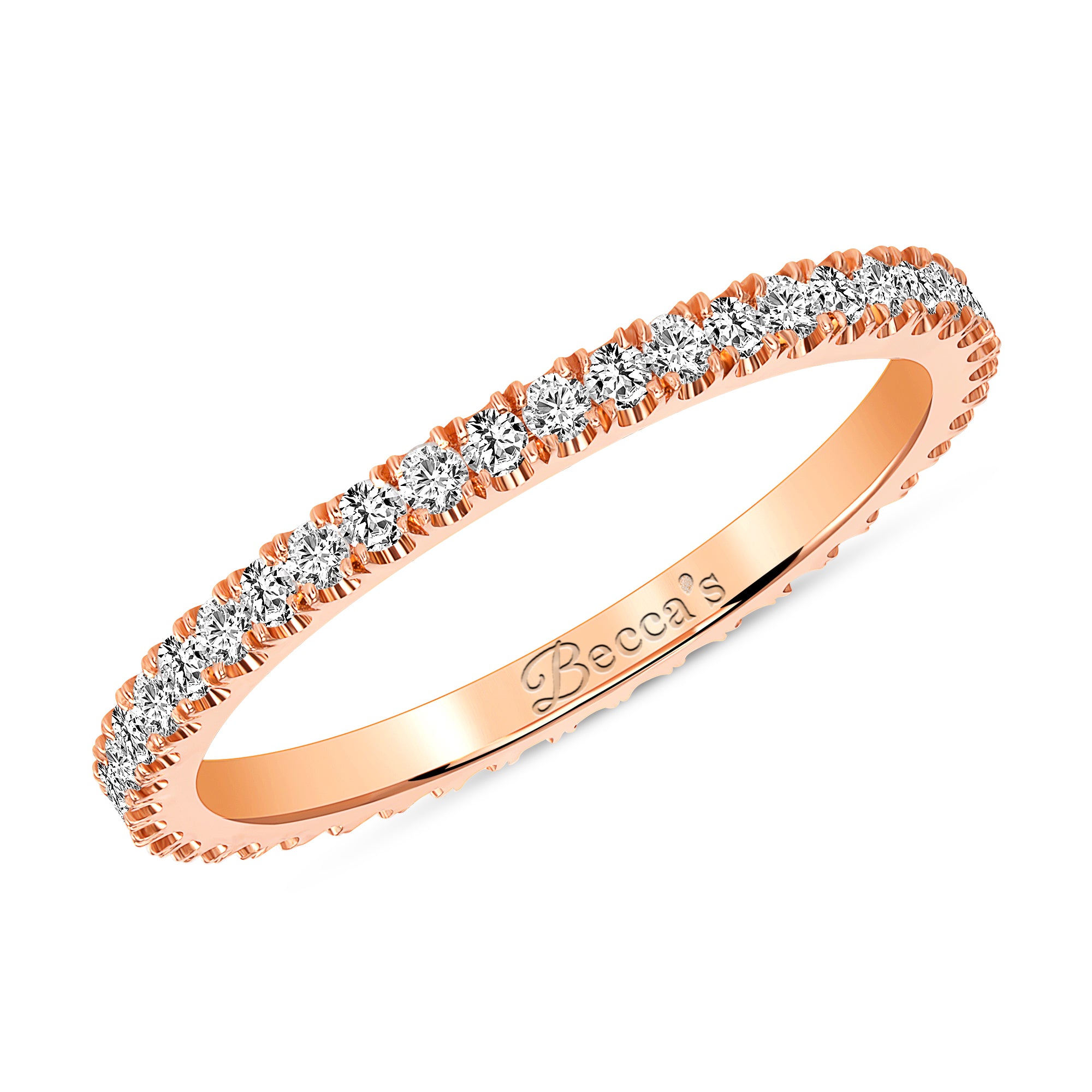 0.65-1.14ct total weight &quot;Elfa&quot; Eternity Band