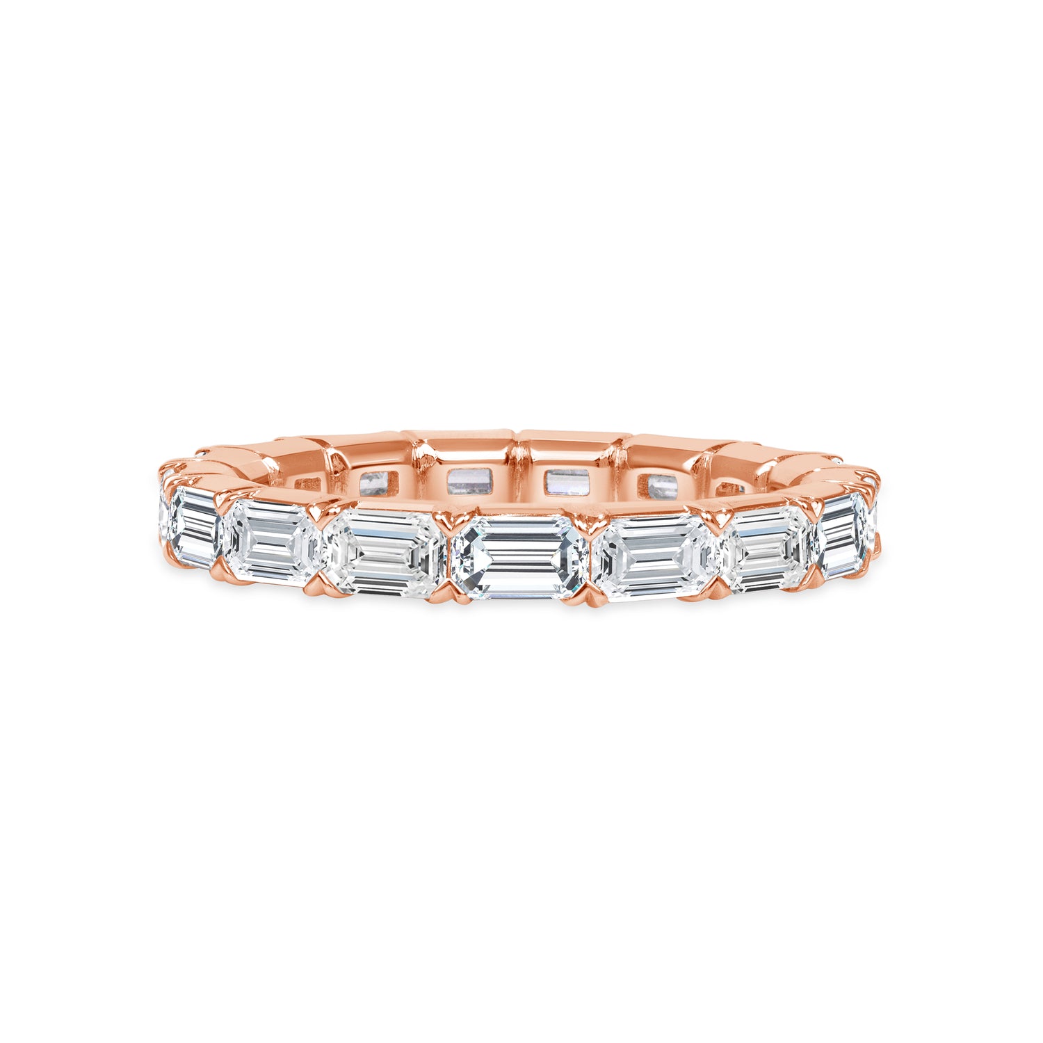 3.90-4.30ct total weight &quot;Nova&quot; Horizontal Eternity Band (0.25ct Each)