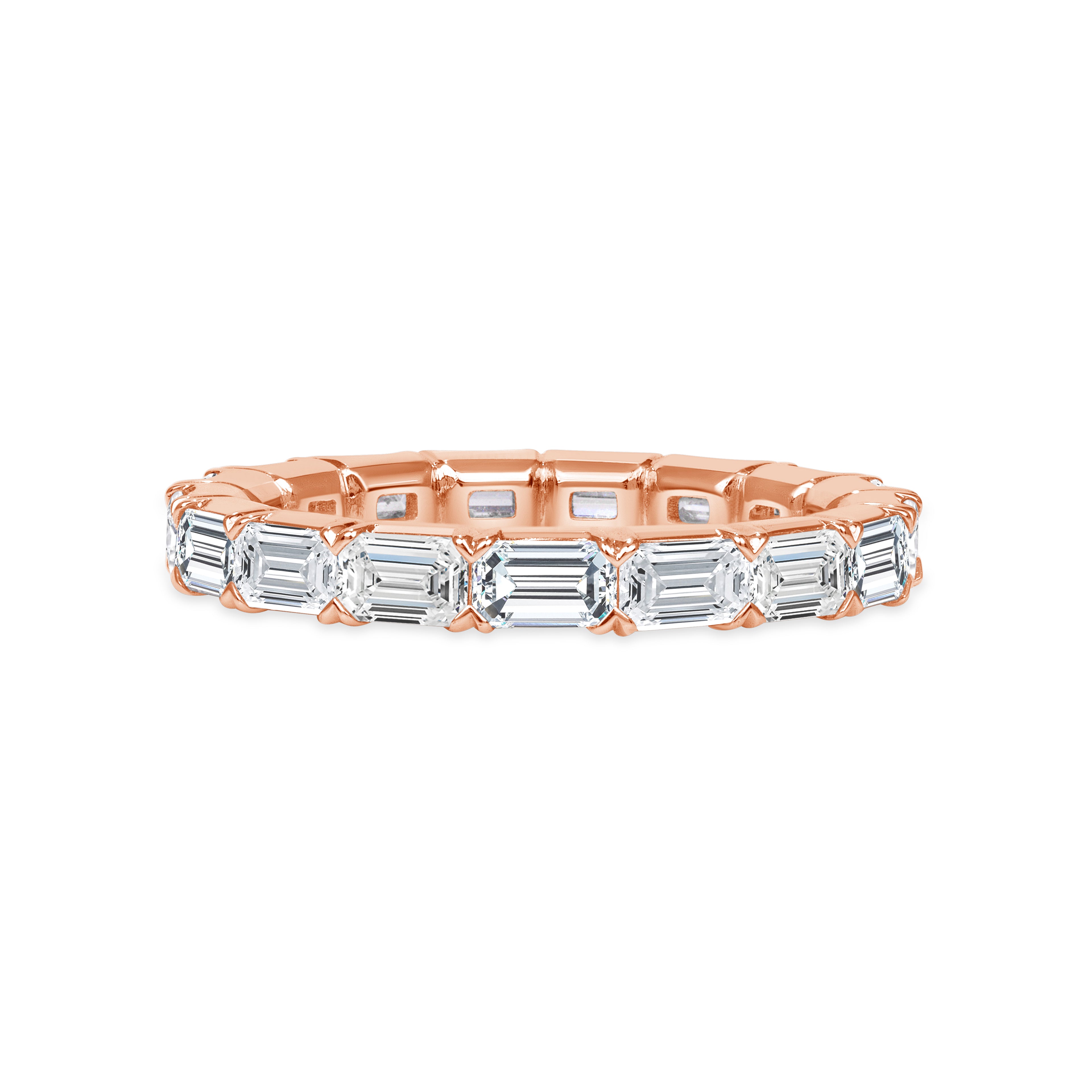 3.40-3.85ct total weight &quot;Nova&quot; Horizontal Eternity Band (0.20ct Each)