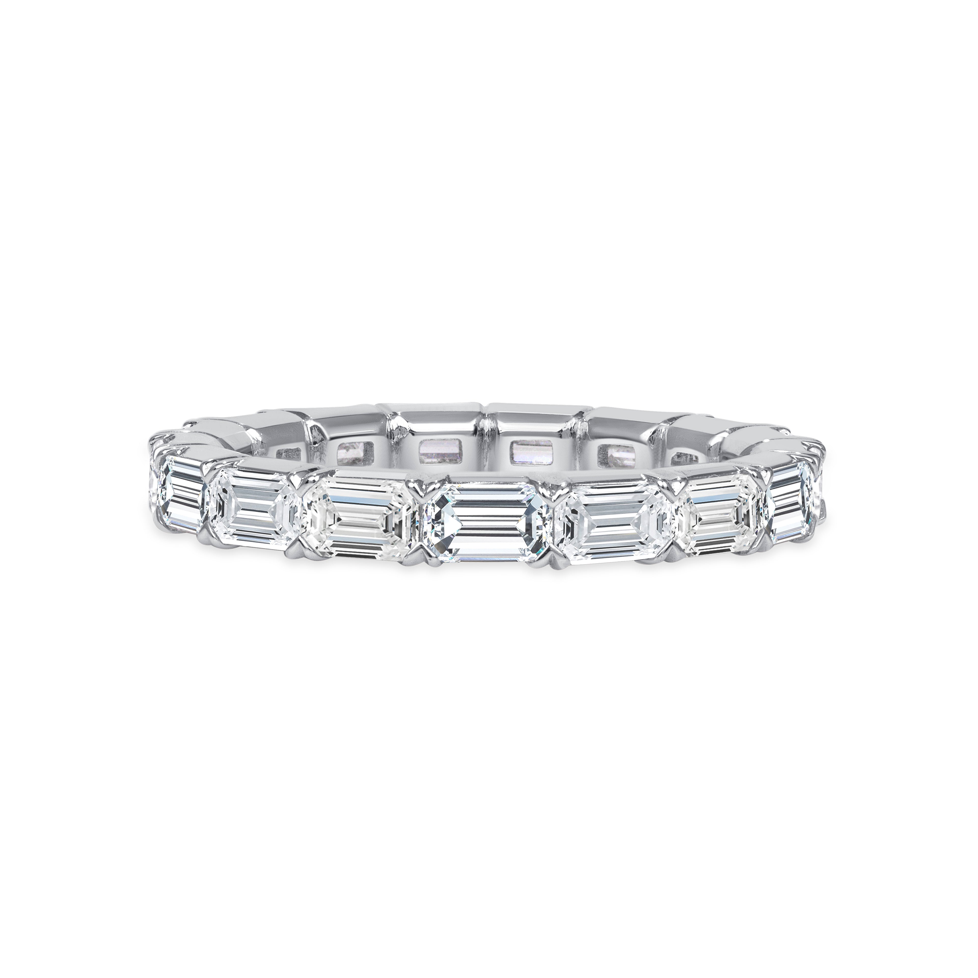 4.50-4.90ct total weight &quot;Nova&quot; Horizontal Eternity Band (0.30ct Each)