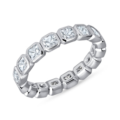 1.60-1.85ct total weight &quot;Petal&quot; Eternity Band (0.10ct Each)