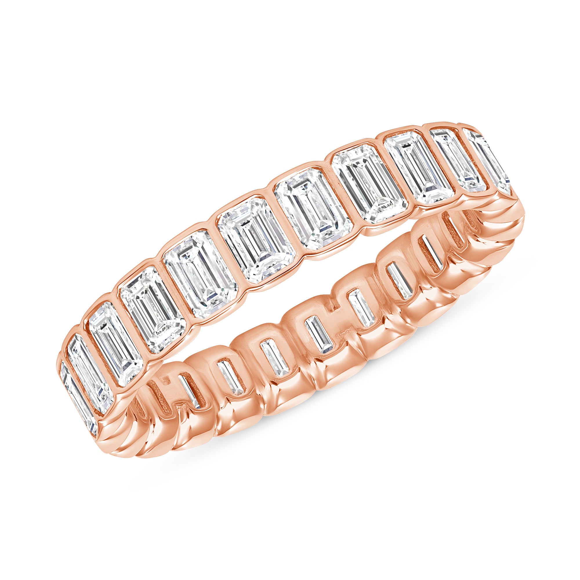 4.60ct-5.20ct total weight &quot;Kaida&quot; Eternity Band (0.25ct Each)