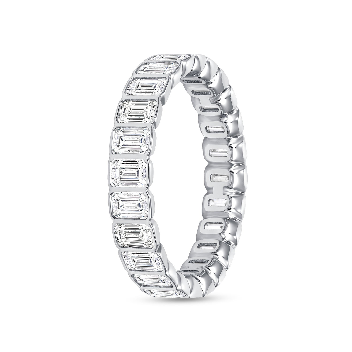 6.60ct-7.30ct total weight &quot;Kaida&quot; Eternity Band (0.40ct Each)