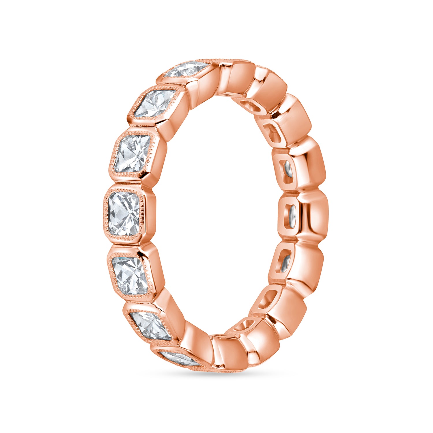 1.60-1.85ct total weight &quot;Petal&quot; Eternity Band (0.10ct Each)