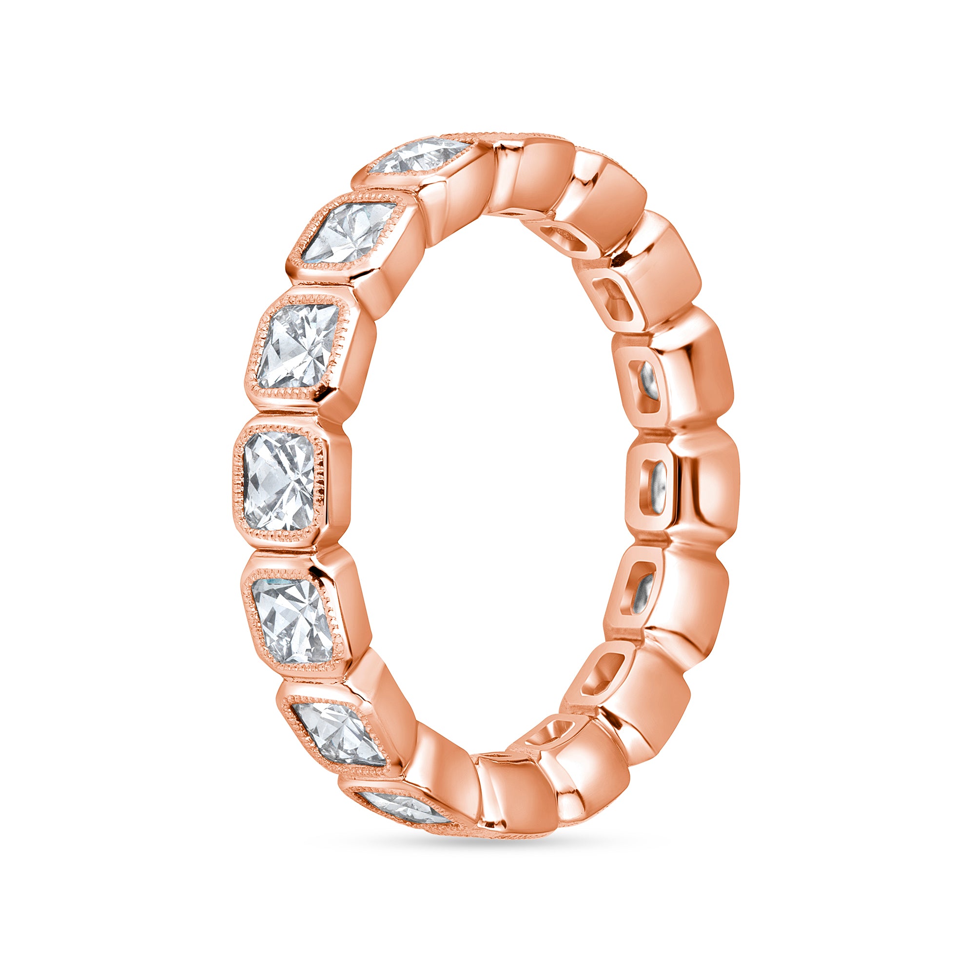 1.60-1.85ct total weight &quot;Petal&quot; Eternity Band (0.10ct Each)