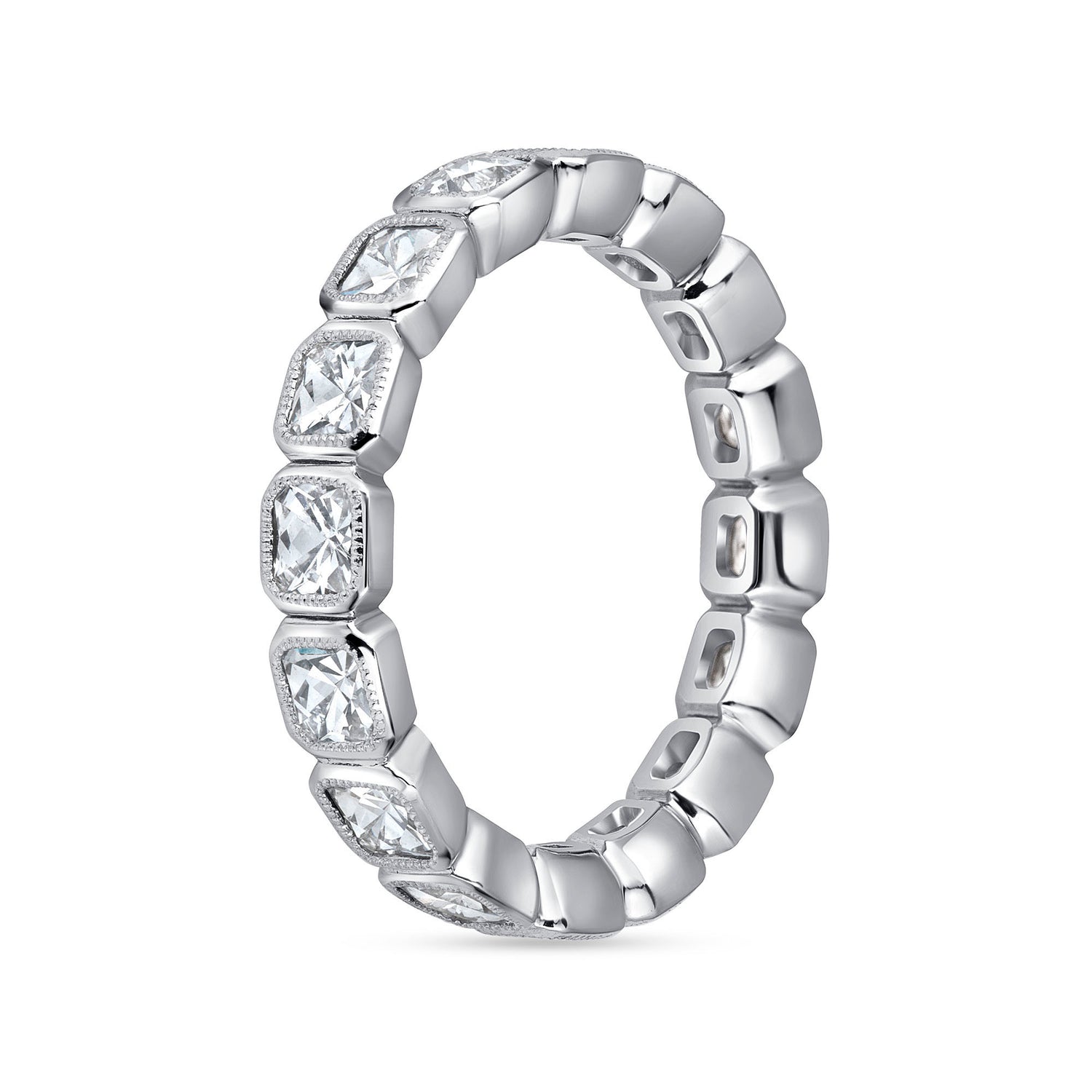 1.60-1.85ct total weight &quot;Petal&quot; Eternity Band (0.10ct Each)