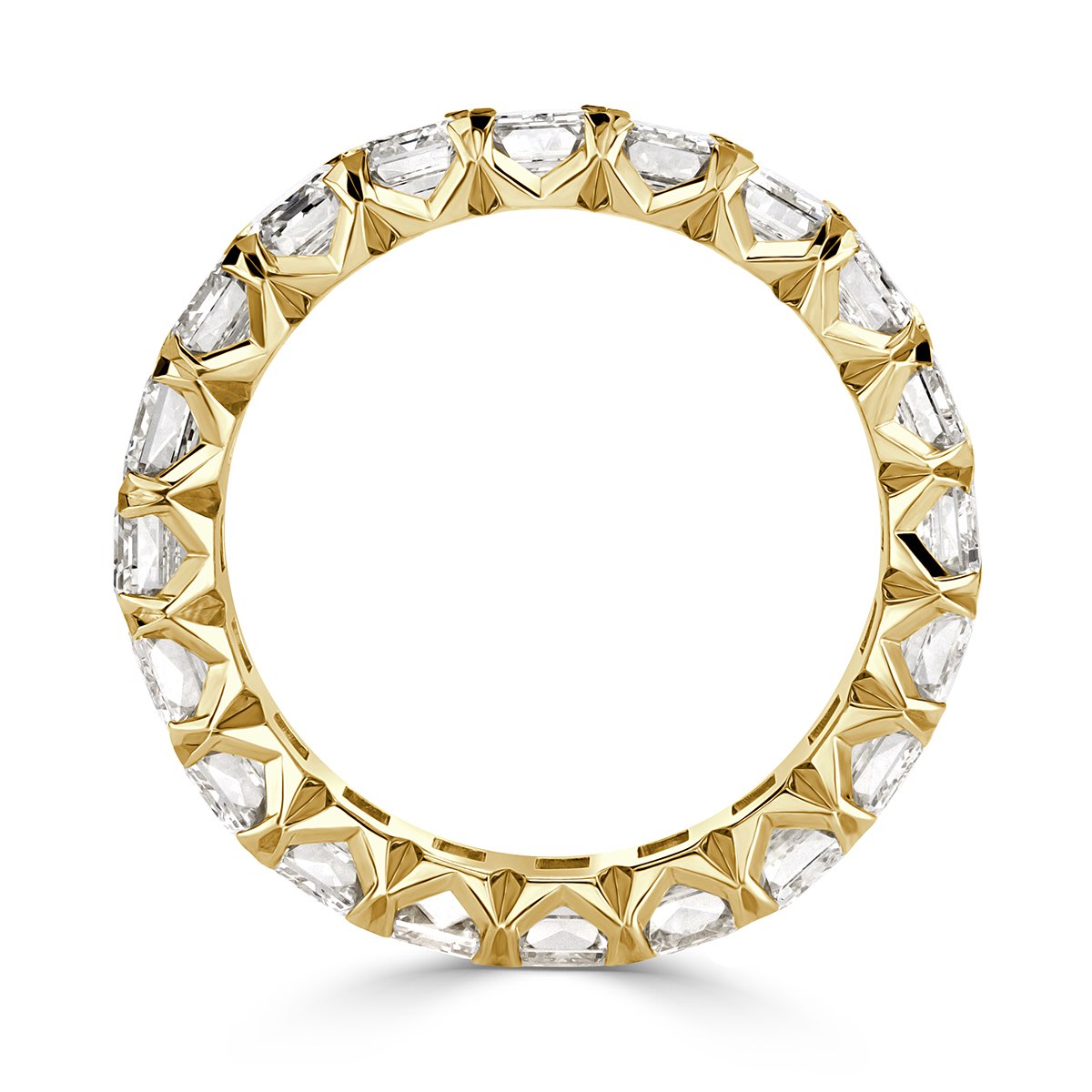 2.50-2.80ct total weight &quot;Vika&quot; - &quot;V&quot; Shape Eternity Band (0.10ct Each)