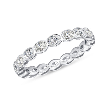 1.55-1.95ct total weight &quot;Odessa&quot; Eternity Band (0.10ct Each)