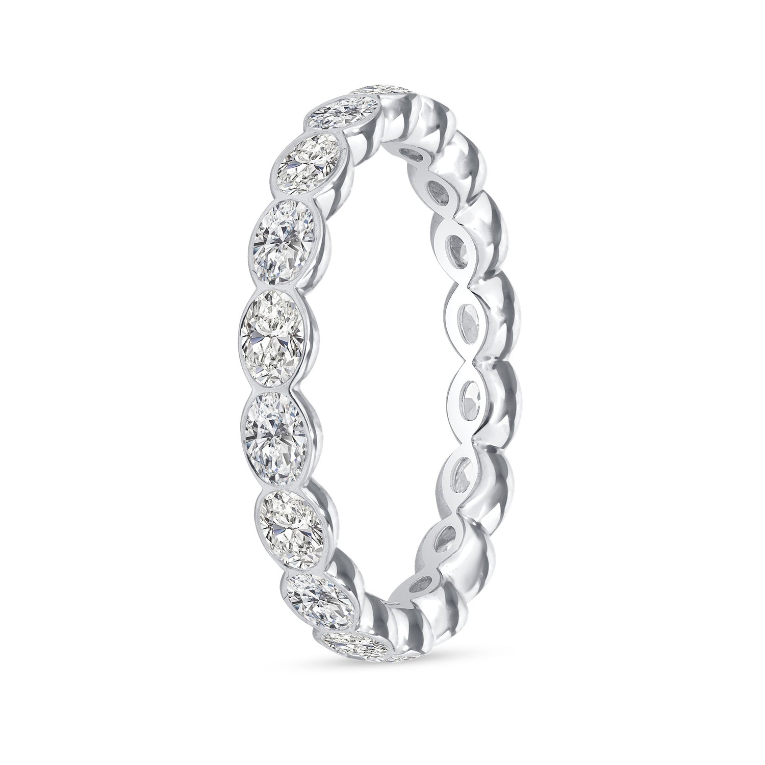 2.10-2.40ct total weight &quot;Odessa&quot; Eternity Band (0.15ct Each)