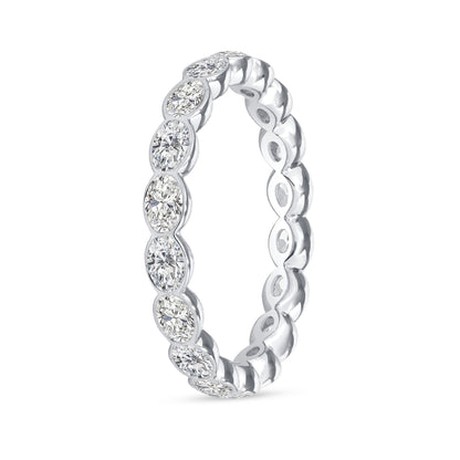 2.10-2.40ct total weight &quot;Odessa&quot; Eternity Band (0.15ct Each)