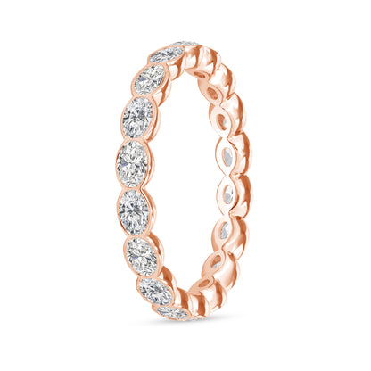 1.55-1.95ct total weight &quot;Odessa&quot; Eternity Band (0.10ct Each)