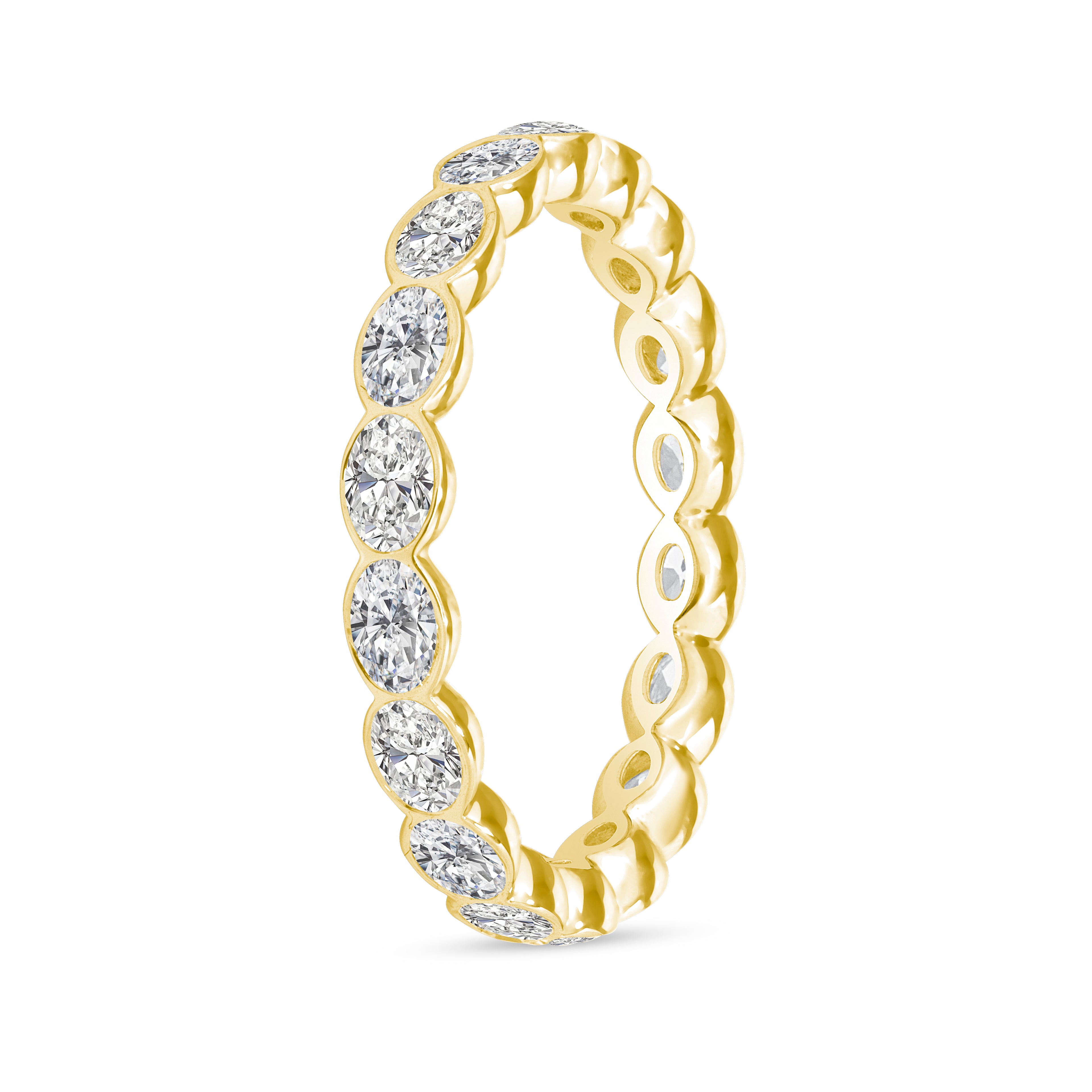 3.40-3.95ct total weight &quot;Odessa&quot; Eternity Band (0.30ct Each)