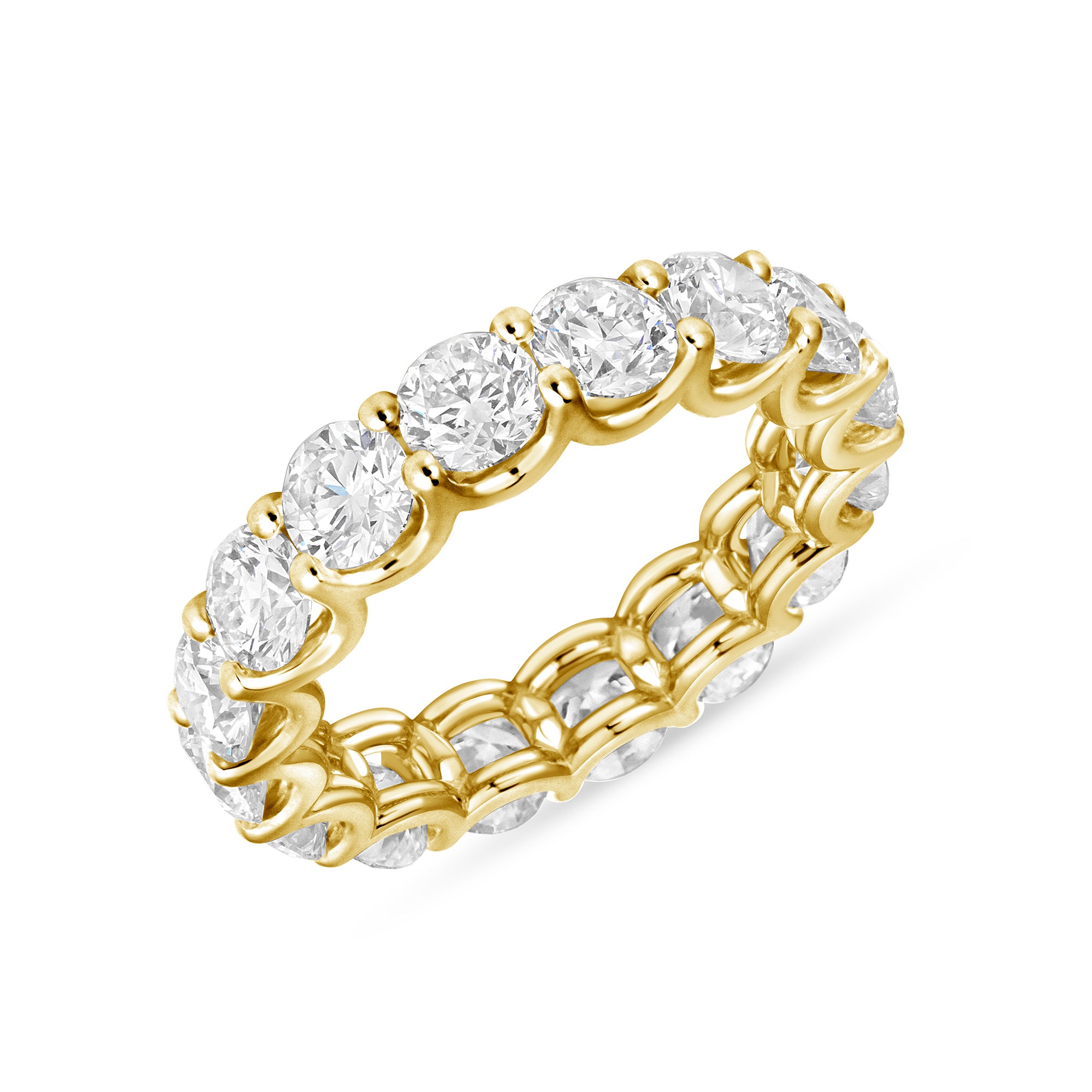 5.20ct-5.45ct total weight &quot;Lumen&quot; Eternity Band (0.30ct Each)