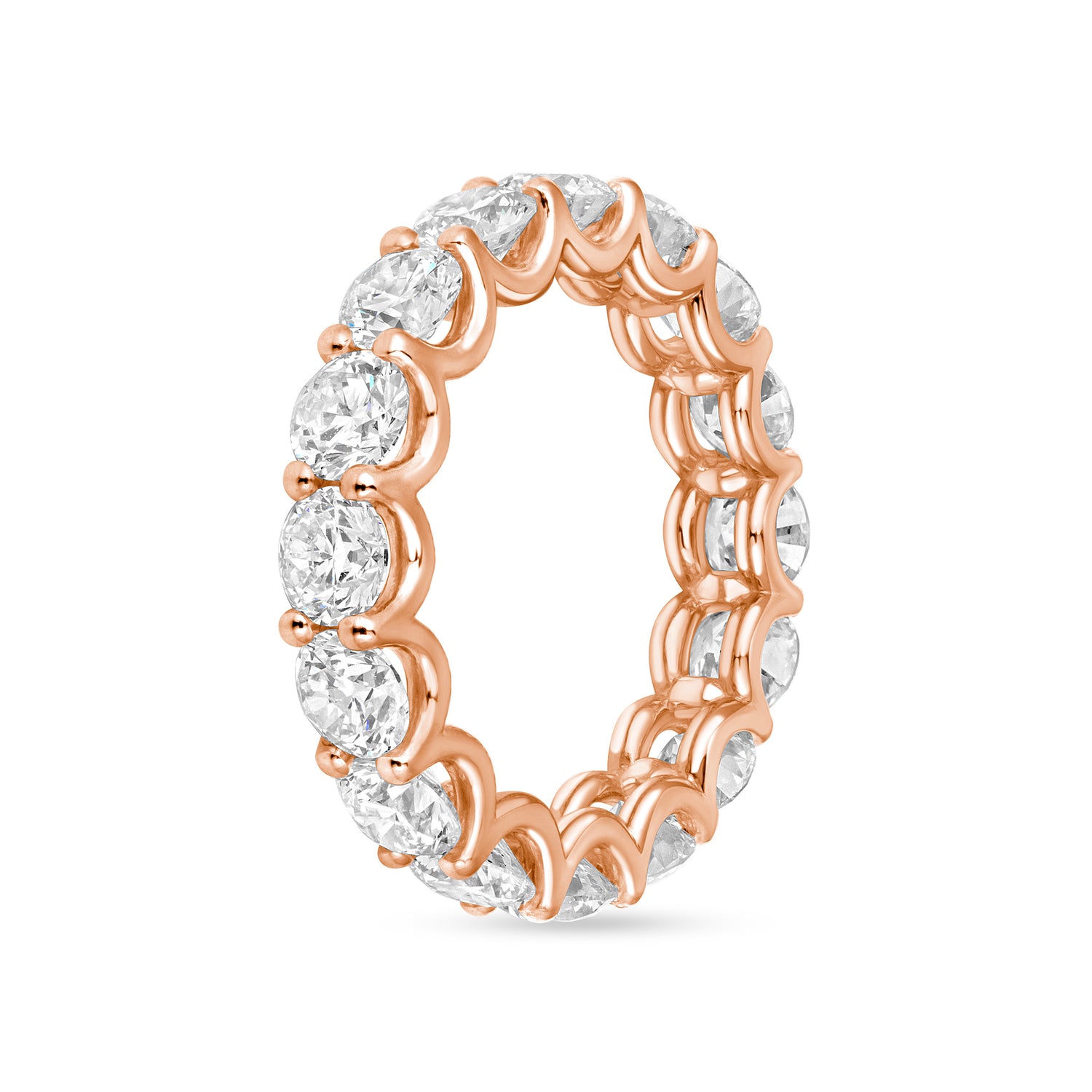 5.20ct-5.45ct total weight &quot;Lumen&quot; Eternity Band (0.30ct Each)