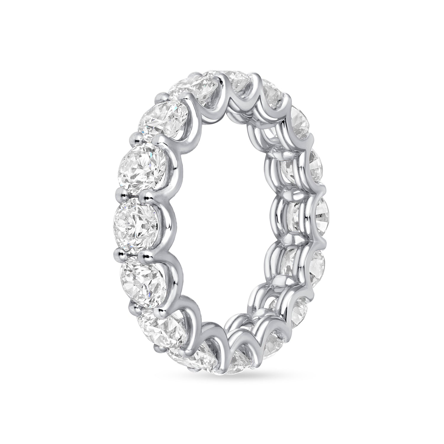 5.20ct-5.45ct total weight &quot;Lumen&quot; Eternity Band (0.30ct Each)