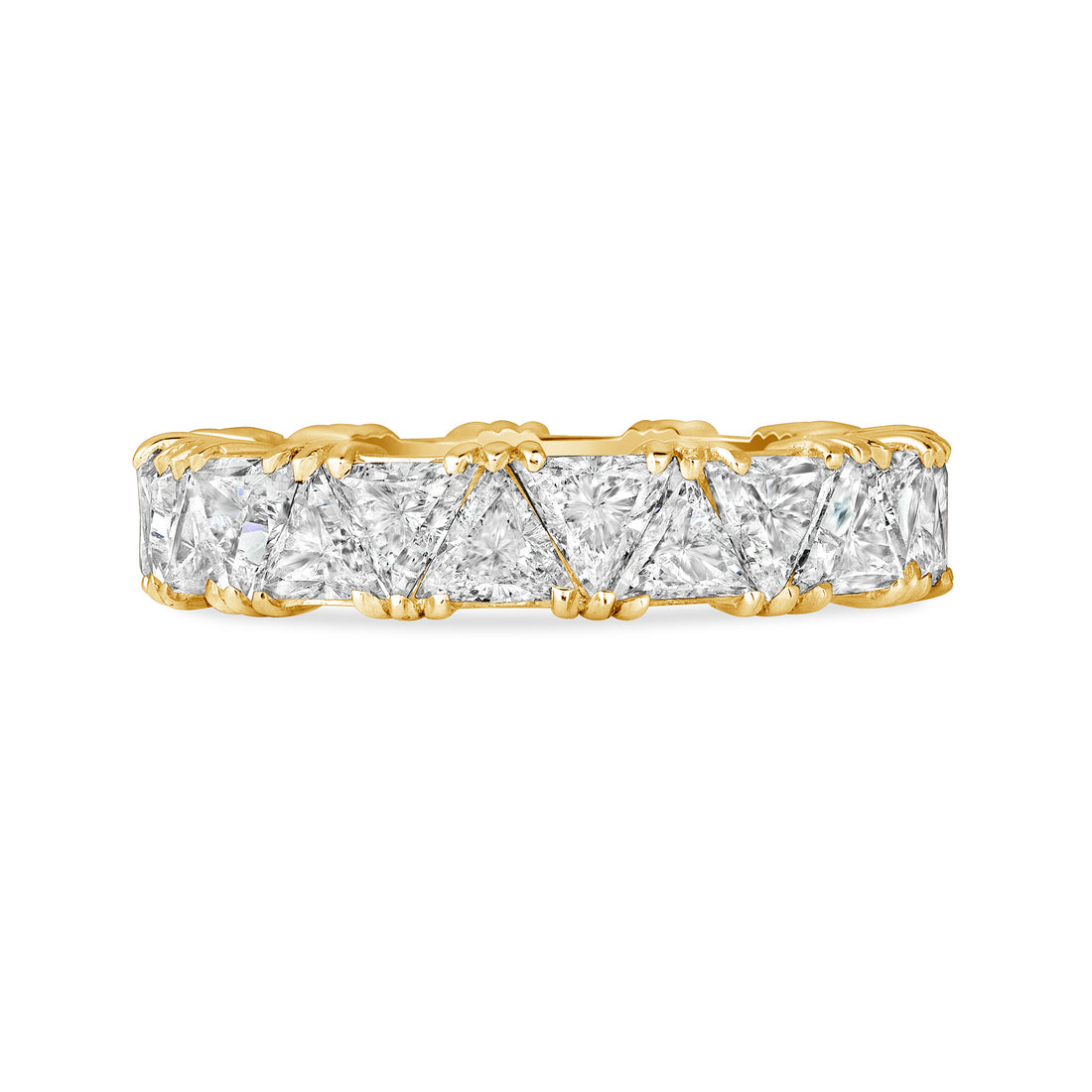 3.60-4.10ct total weight &quot;Pyra&quot; Eternity Band (0.15ct Each)