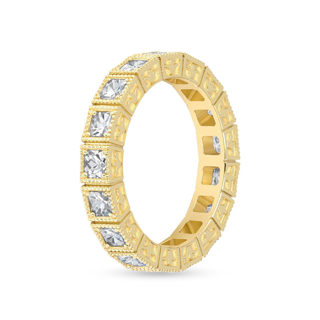 1.20-1.45ct total weight &quot;Karin&quot; Eternity Band (0.08ct Each)