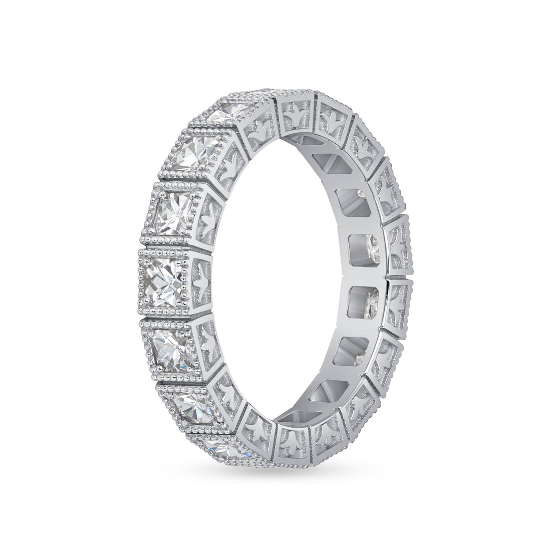 1.20-1.45ct total weight &quot;Karin&quot; Eternity Band (0.08ct Each)