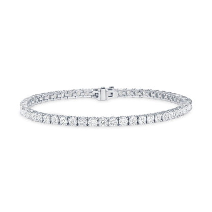 8.75-9.45ct total weight &quot;Flora&quot; Round Brilliant Cut Classic Bracelet (0.20ct each)