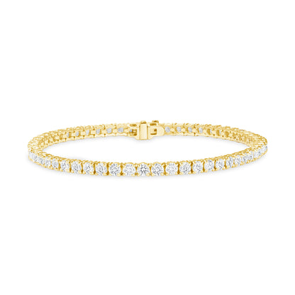 8.75-9.45ct total weight &quot;Flora&quot; Round Brilliant Cut Classic Bracelet (0.20ct each)