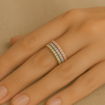 1.65-2.40ct total weight &quot;Elfa&quot; Eternity Band