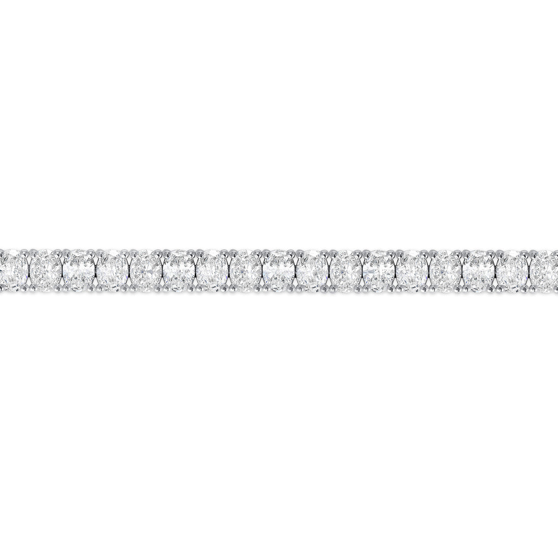 20.00-22.00ct total weight &quot;Fyndi&quot; Oval Cut Tennis Bracelet (0.50ct Each)