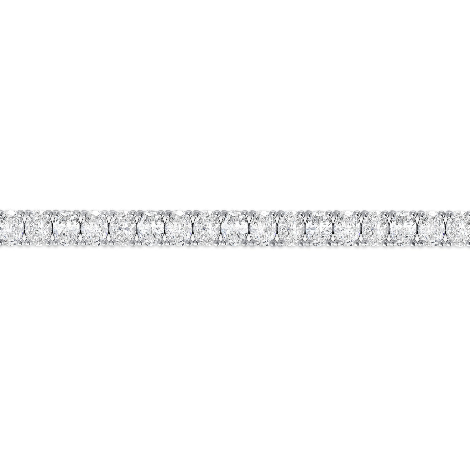 13.00-14.75ct total weight &quot;Fyndi&quot; Oval Cut Tennis Bracelet (0.30ct Each)